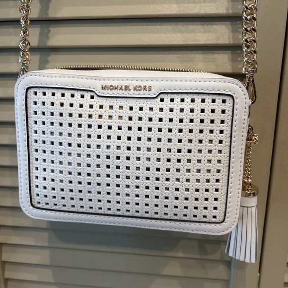 Michael Kors White Crossbody Bag - Picture 2 of 9